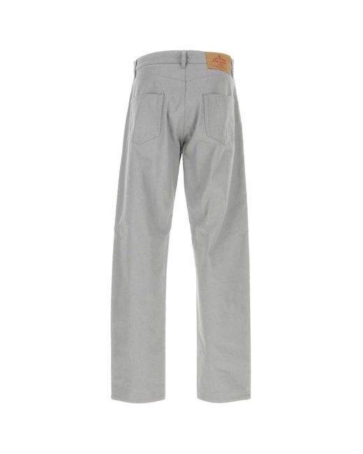 Prada Gray Denim Jeans for men