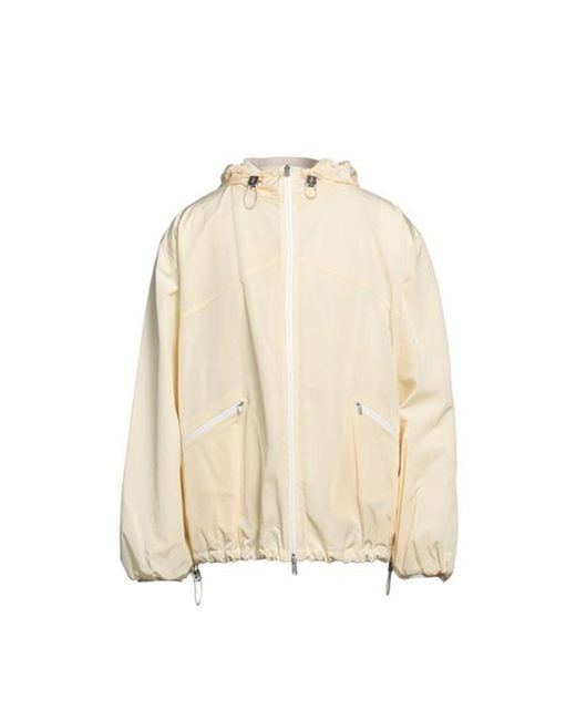 Jil Sander Natural Hooded Jacket for men