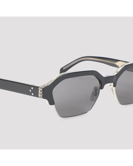 Céline Metallic Frame 63 Sunglasses