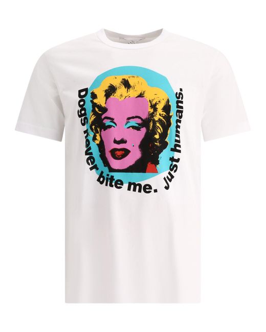 Comme des Garçons Gray "Andy Warhol" T-Shirt for men