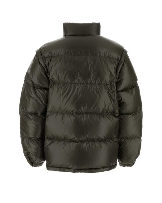 Prada Green Quilted Jacket