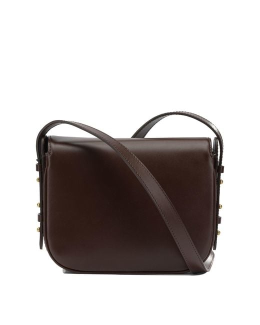 Soeur Brown "Bellissima" Small Crossbody Bag