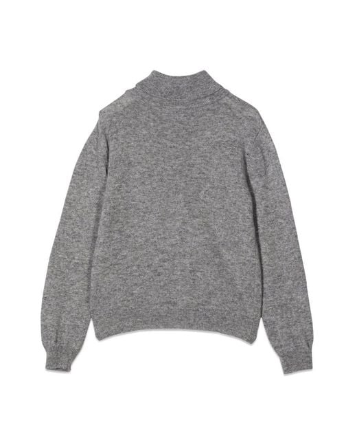 Fay Gray Turtleneck Sweater