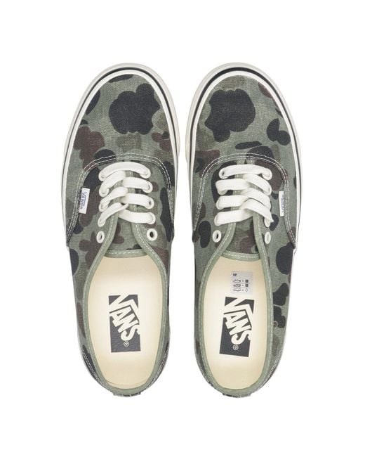 Baskets Vert Vans en coloris Green