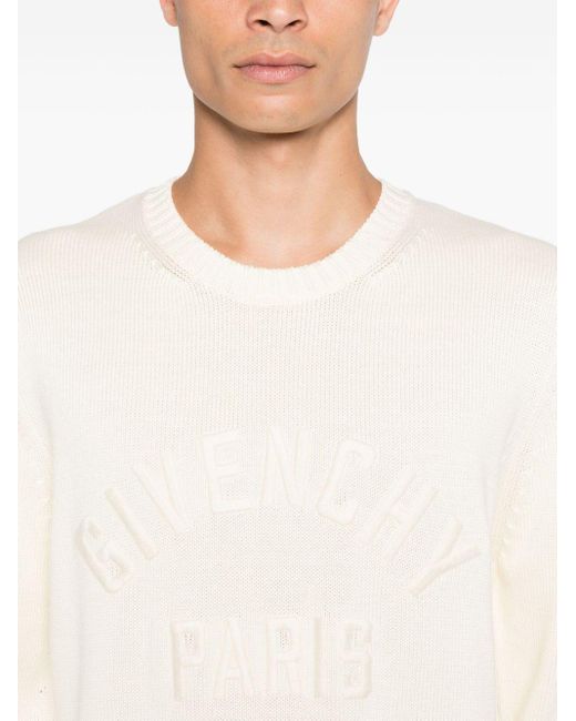 Givenchy Sweaters White in het Natural voor heren