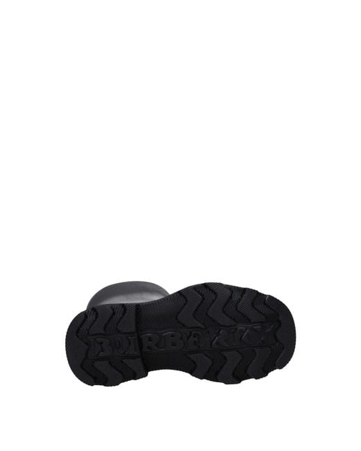 Burberry Black Cotton Boot