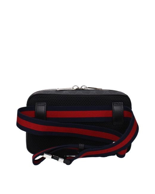 Gucci Black Backpacks And Bags Fabric