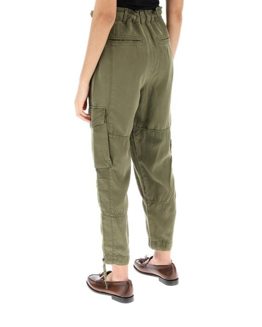 LYOCELL Pantalones de carga Polo Ralph Lauren de color Green