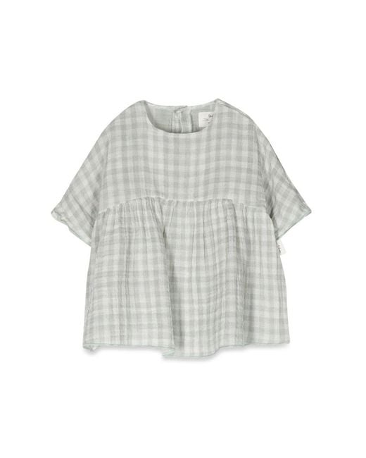 Teddy & Minou Gray Checkered Dress