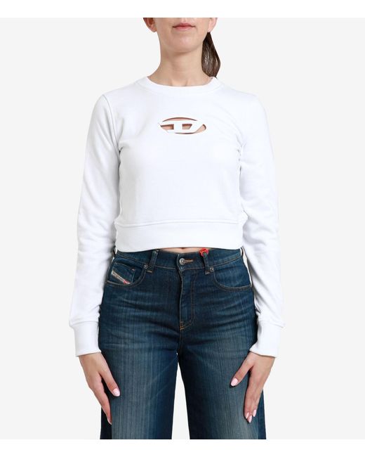 DIESEL White Sweaters