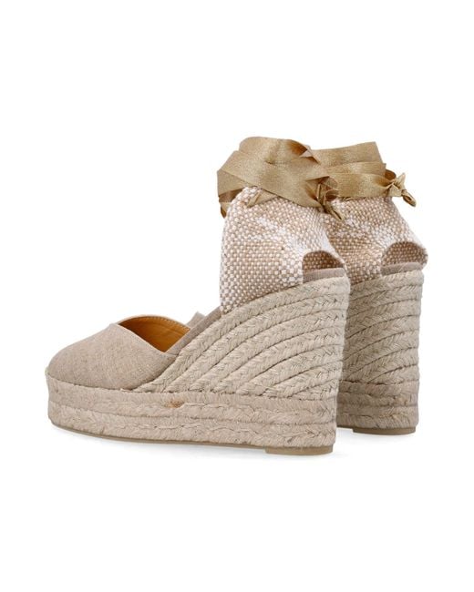 Castaner Natural Flat Shoes
