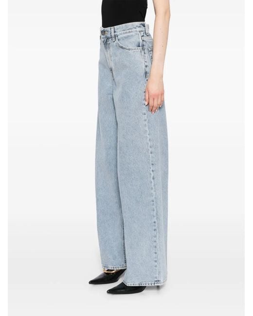 Totême Blue Wide Leg Jeans