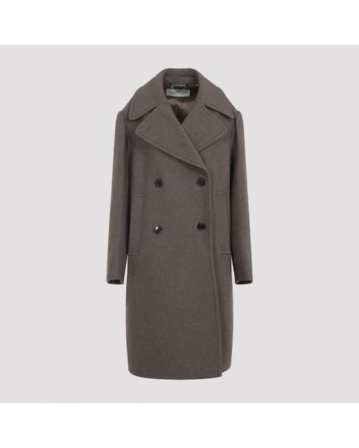 Dries Van Noten Brown Raquel Coat