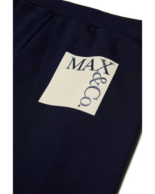 MAX&Co. Blue Logo Pants