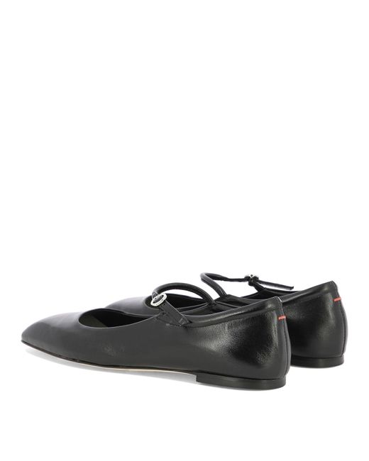 Aeyde Black Flats