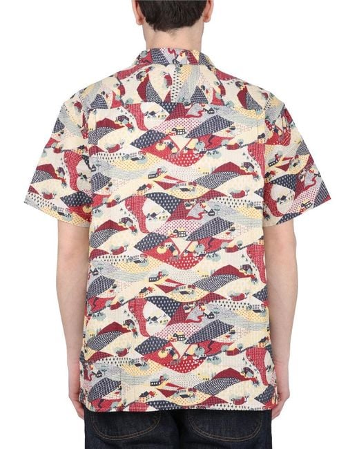 YMC Red Malick Shirt for men