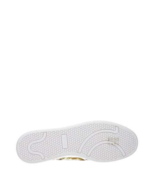 Versace Yellow Sneakers/ Leather