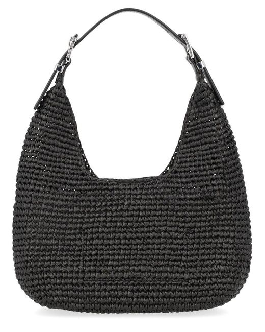 MICHAEL Michael Kors Black Hobo Bag "Nolita"