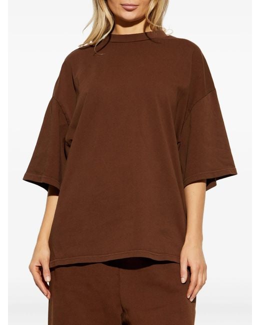 Entire studios Brown Heavy Boxy Tee