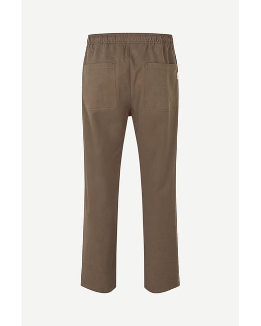 Samsøe & Samsøe Gray Trousers for men