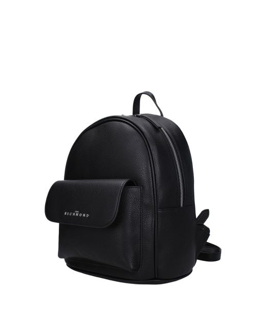 John Richmond Black Zaini E Marsupi Donna Poliuretano Nero/Nero