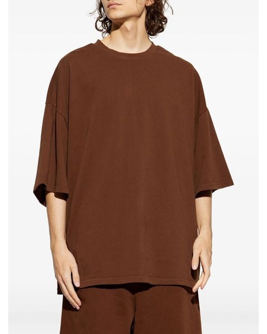 Entire studios Brown Heavy Boxy Tee