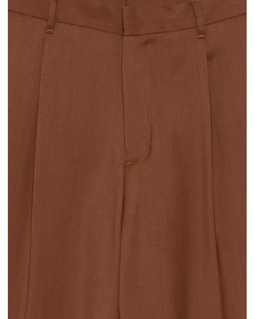 Lardini Brown Pleated Trousers