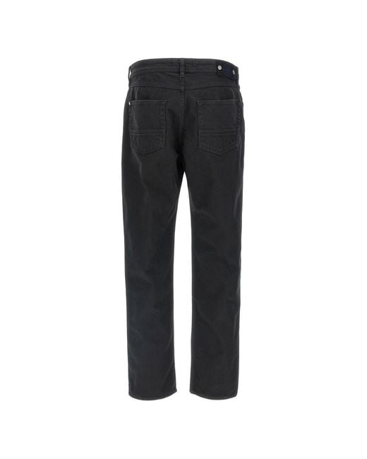 Stone Island Black Denim Cotton Jeans for men