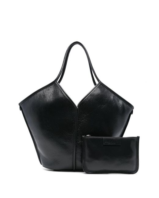 Hereu Black Calella Distressed Bags