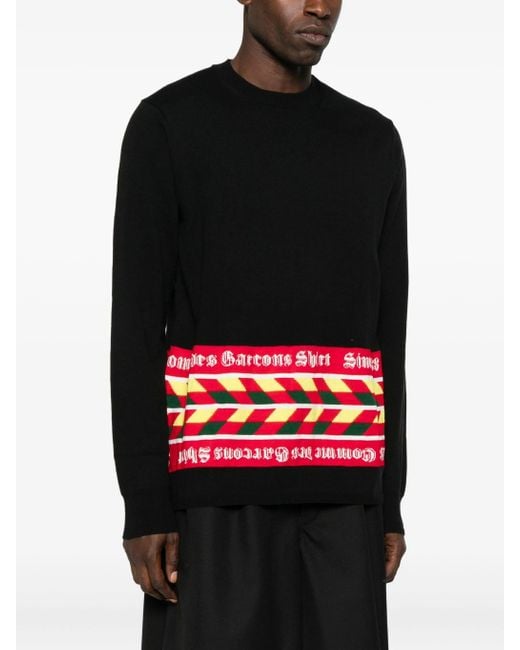 Comme des Garçons Black Shirt Knitted