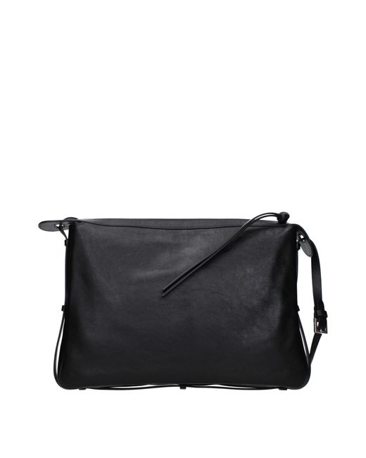 Fendi Black Umhängetaschen einfach Frauen Leder schwarz