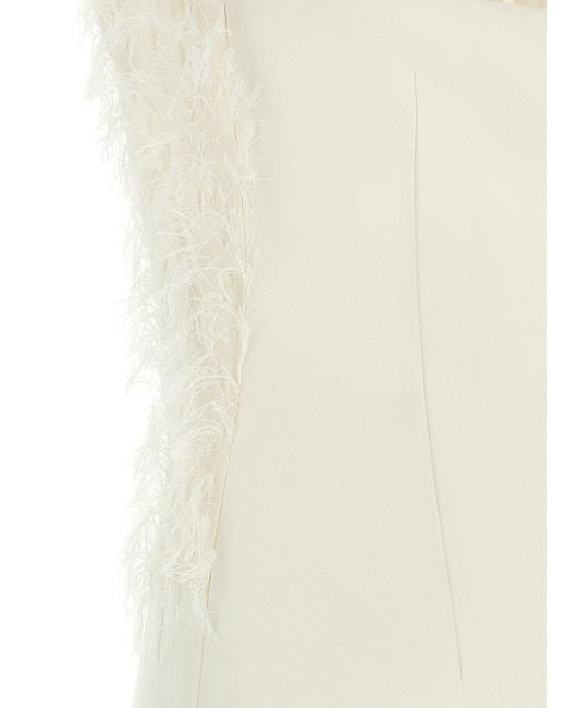 Courreges White Fils Coupés Insert Dress