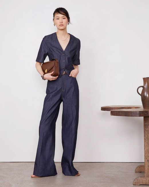 Officine Generale Blue Hosen