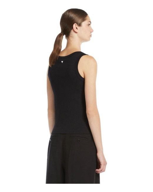Weekend by Maxmara Black Multic Top
