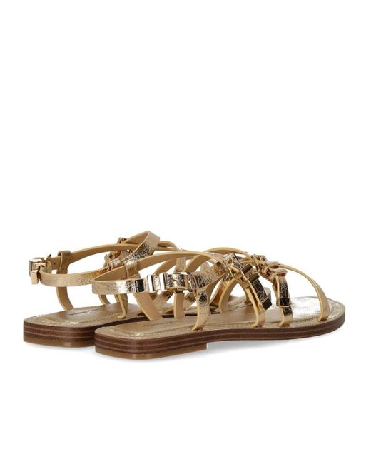 Michael Kors Brown Darrington Flat Sandal
