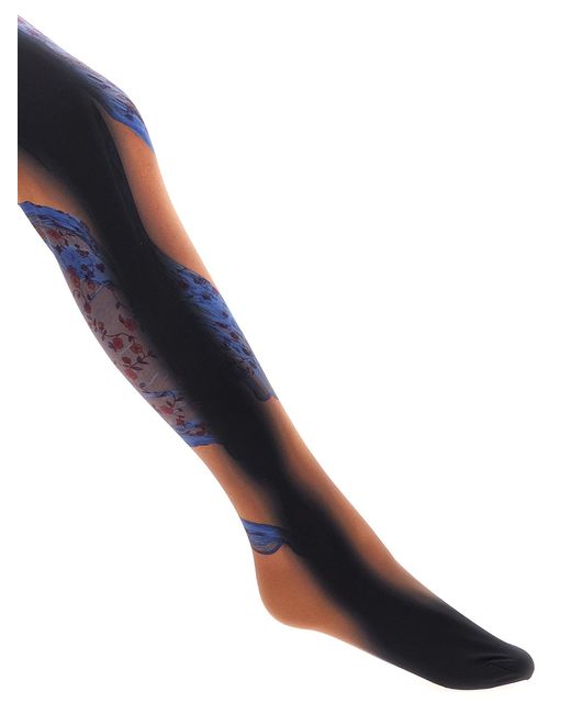 MARINE SERRE Multicolor "Statue" Leggings