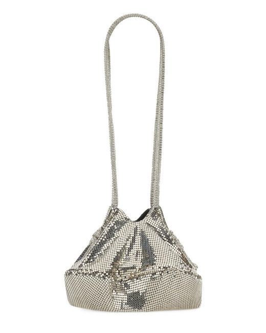 Kara White Ufo Shoulder Bag