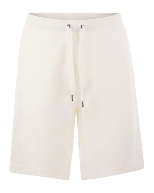 Polo Ralph Lauren Double Knit Shorts in het White