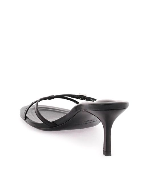 Alexander Wang White Lucienne Leather Mules