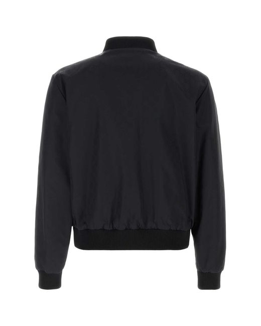 Gucci Black Mock Collar Jacket for men