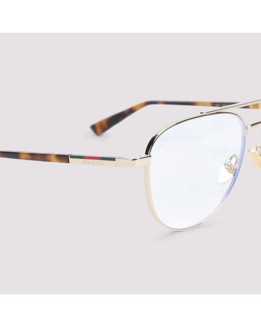 Gucci White Glasses