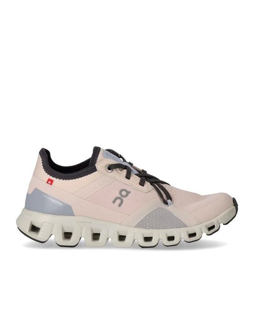 On Shoes Brown Cloud X 3 Ad Shell Heather Sneaker