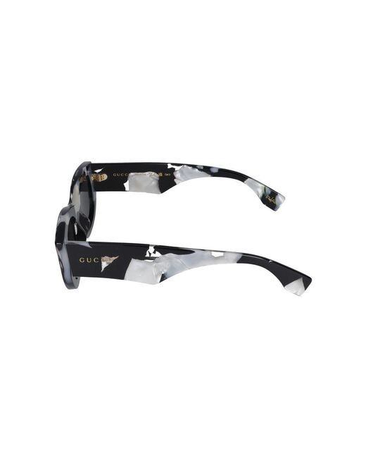 Gucci Black Sonnenbrille GG1627 S 002 schwarzes schwarzes grau /22 /145