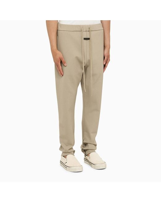 Fear Of God Natural Eternal Relaxed Trousers Dusty Beige for men