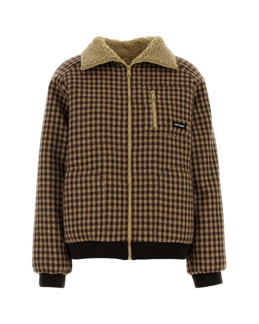 Miu Miu Brown Jackets