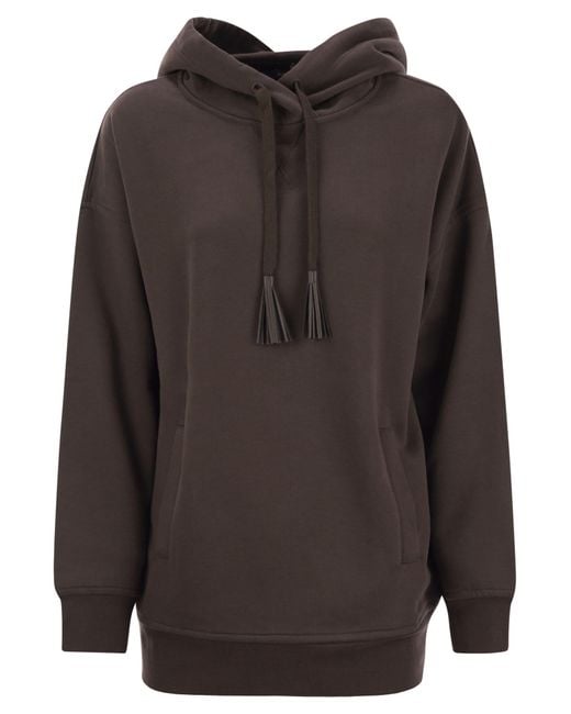 Weekend by Maxmara Brown Mirte Maxi Felpa for men