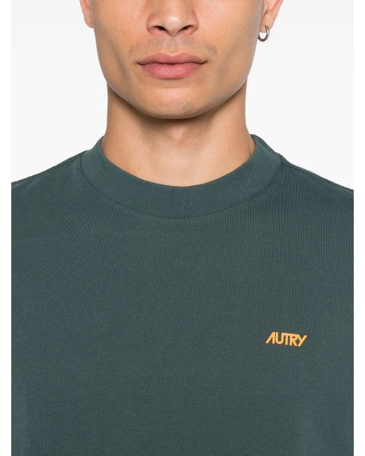 Autry Green T Shirt Main Cotton Conifer