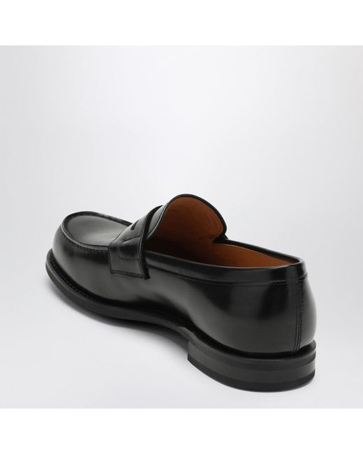 Church's Black Gateshead Leather Loafers