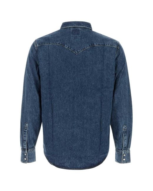 Levi's Blue Denim Barstow Shirt