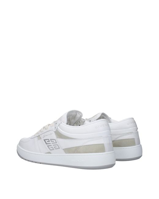 Givenchy White Sneakers G Move Leather for men